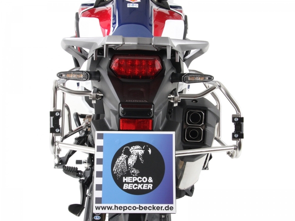 H&B Xplorer CutOut Alu-Koffer-Träger-Sets - Honda CRF1000L AFRICA TWIN 2016-2017